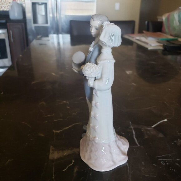 Lladro Porcelain Figurine from Spain WEDDING #4808 Mint Retired - Picture 10 of 12